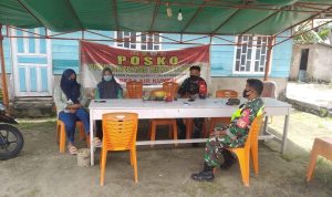 Koramil 05/Midai, Monitoring Tempat Isolasi Mandiri Pasien Covid-19 Warga Desa Air Kumpai Koramil 05/Midai, Monitoring Tempat Isolasi Mandiri Pasien Covid-19 Warga Desa Air Kumpai