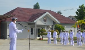 Danlanal Ranai Pimpin Upacara HUT TNI-AL Ke-76