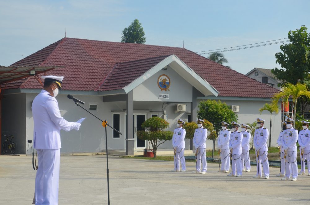 Danlanal Ranai Pimpin Upacara HUT TNI-AL Ke-76
