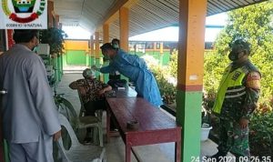 Antisipasi Covid-19, Koramil 03/Sedanau Lakukan Tracing Terhadap Orang Yang Datang Dari Luar Daerah