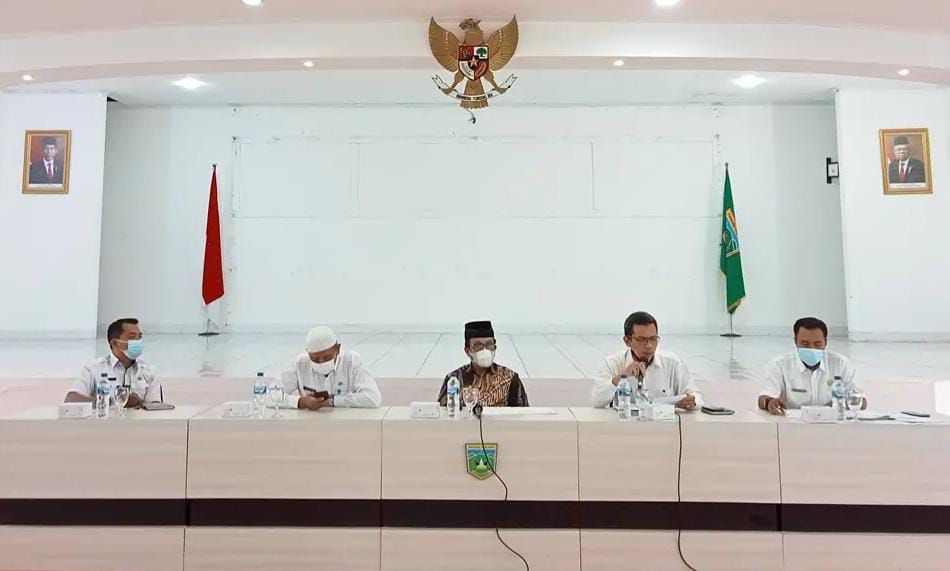 Kakankemenag Pimpin Rapat Finalisasi Pemondokan Kafilah MTQ