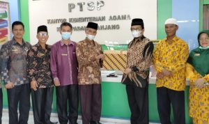 Tim ZI Kankemenag Padang Panjang Terima Kunjungan Tim ZI Kankemenag Sijunjung