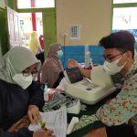 Ratusan Santri Kauman Ikuti Vaksinasi Covid-19