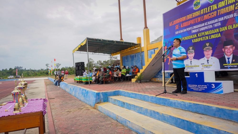Nizar Buka Kejurda Atletik 2021 di Desa Lanjut