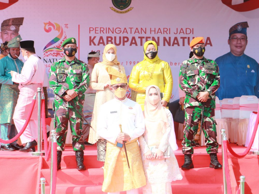 Kapolres Natuna Hadiri Upacara Peringatan Hari Jadi ke 22 Kabupaten Natuna