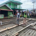 Bupati Natuna Tinjau Langsung Proses Pekerjaan Jalan Sudirman Sedanau