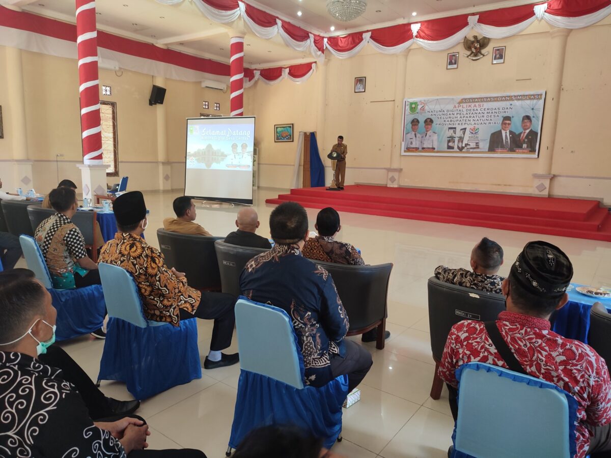 Bupati Siswandi Buka Resmi Kegiatan Sosialisasi Aplikasi Natuna Digital Bagi Aparatur Desa Bupati Siswandi Buka Resmi Kegiatan Sosialisasi Aplikasi Natuna Digital Bagi Aparatur Desa