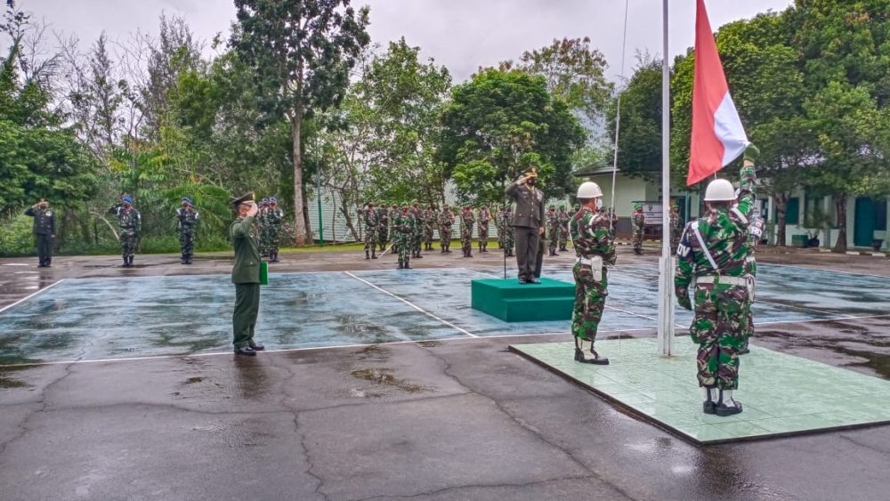 Di Tengah Pandemi Covid-19, Kodim 0318/Natuna Peringati Hari Pahlawan Nasional Ke 76 Tahun 2021