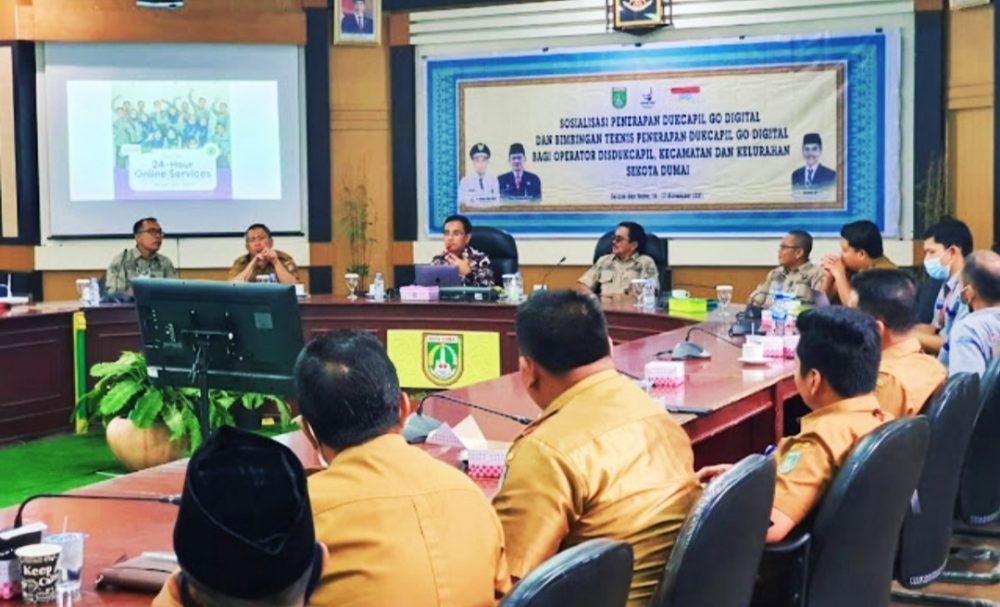 Muhammad Fadhly Jadi Narasumber Dukcapil Go Digital di Kota Dumai