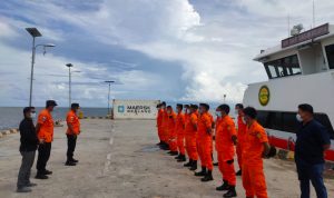 KPP Basarnas Natuna Kawal Kunker Menkopolhukam dan Mendagri di Pulau Terluar KPP Basarnas Natuna Kawal Kunker Menkopolhukam dan Mendagri di Pulau Terluar