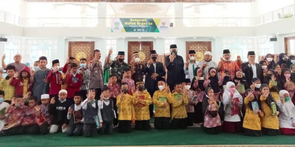 Baznas Padang Panjang Gelar Anugerah Hafizh 2021