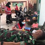 Sambut Hari Juang TNI AD, Yonkomposit 1/Gardapati menggelar Bakti Sosial Donor Darah