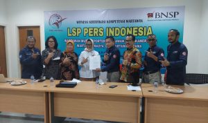 BNSP Saksikan Langsung SKW Perdana LSP Pers Indonesia BNSP Saksikan Langsung SKW Perdana LSP Pers Indonesia