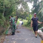 Goro Jum’at Bersih Koramil 06/Serasan Bersama Masyarakat
