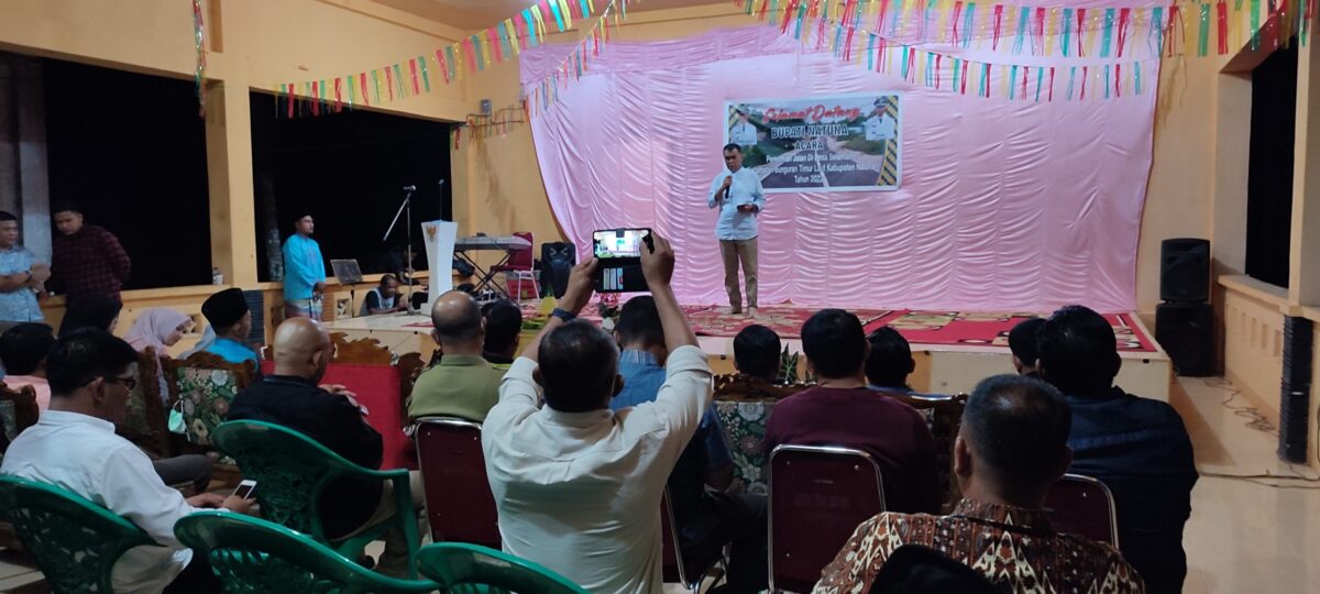 Resmikan Jalan Hotmix Selemam, Siswandi : Ini Semua Berkat Dukungan DPRD