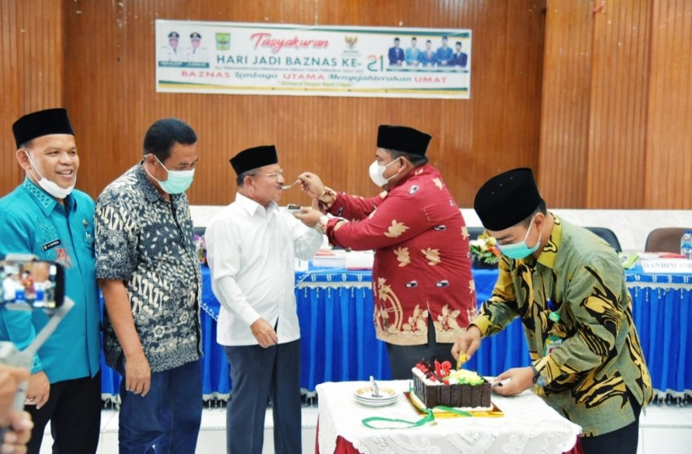 Bupati Padang Pariaman Hadiri Peringatan HUT Baznas Yang ke-21