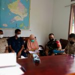 Wujudkan ODF Desa Air Ringau, Babinsa Koramil 06/Serasan Laksanakan Koordinasi