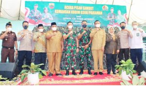 Sertijab Dandim 0308 Pariaman dihadiri Bupati Padang Pariaman