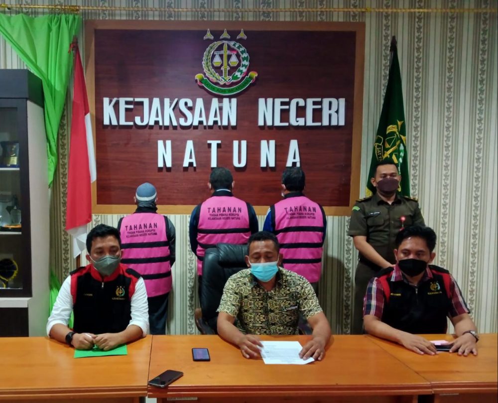 Kejari Natuna Tetapkan Mantan Kades Hingga Sekretaris Sebagi Tersangka Dugaan Kasus Korupsi