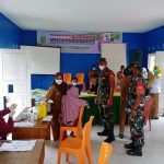 Koramil 06/Serasan Amankan Jalanya Vaksinasi Anak Usia 6 -11 Dan Dewasa Tahap 1, 2 dan 3