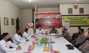 Tim Auditor Itwasda Polda Kepri Lakukan Pemeriksaan Rutin di Polres Natuna