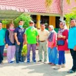 Camat Beserta Tim Pembina UKS Kecamatan Lakukan goro di MTsN 5 Padang Pariaman