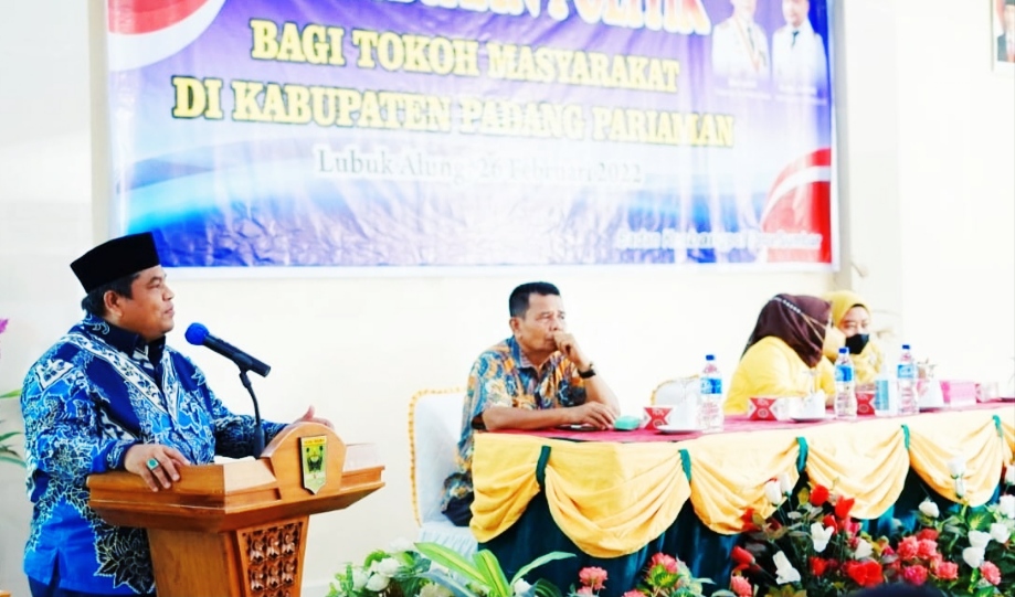 Suhatri Bur Jadi Keynote Speaker Pendidikan Politik Bagi Tokoh Masyarakat