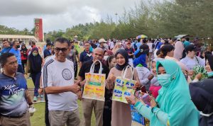 Yuk Datang, Ada Natuna Geo Sport Dan Bazar di Pantai Piwang Setiap Minggu Pagi