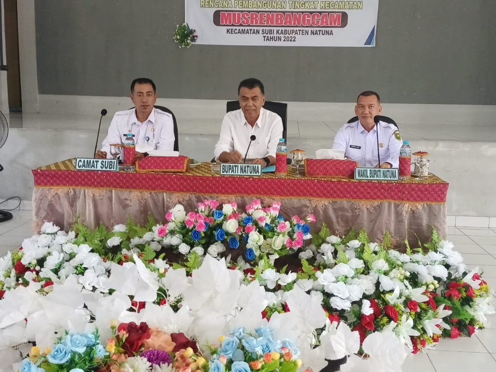 Musrenbang Subi, Bupati Wan Siswandi Ingin Ada Jalan Tembus Ke Pulau Panjang Musrenbang Subi, Bupati Wan Siswandi Ingin Ada Jalan Tembus Ke Pulau Panjang