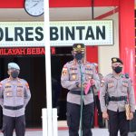 Kapolres Bintan Pimpin Apel Gelar Pasukan Operasi Keselamatan Seligi 2022
