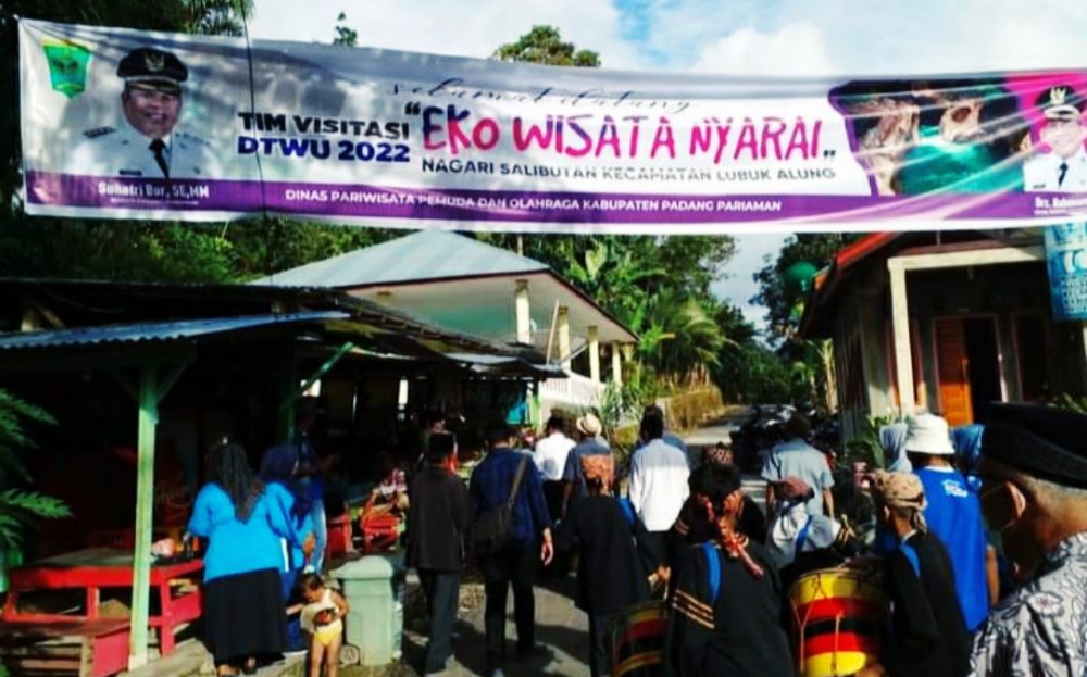Ekowisata Nyarai Masuk  Dalam Penilaian DTWU Provinsi Sumatera Barat Tahun 2022