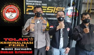 FPII Desak Kapolres Kota Tangerang Proses Cepat Laporan Terkait Kades Wanakerta