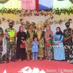 Jalin Silaturrahmi, Babinsa Koramil 05/Midai Hadiri Resepsi Pernikahan Anak Camat Midai