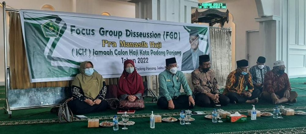 Padang Panjang Gelar FGD Pra Manasik Haji