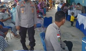 Polres Bintan Laksanakan Vaksinasi Serentak Seluruh Indonesia Yang Dipantau Langsung Oleh Kapolri Melalui Zoom Meeting