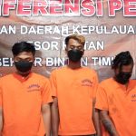 Polsek Bintan Timur Polres Bintan Tangkap 3 Pelaku Curanmor dan amankan 5 Unit Sepeda Motor