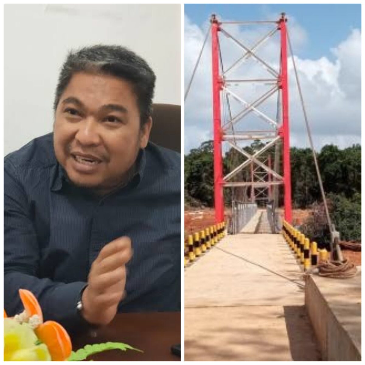 Tidak Penuhi Skala Prioritas, Soroti Jembatan Gantung Segeram