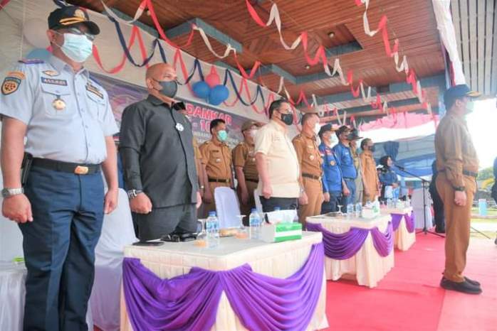 Ini Pesan Wan Arismunandar Saat Hadiri Upacara Peringatan HUT Damkar