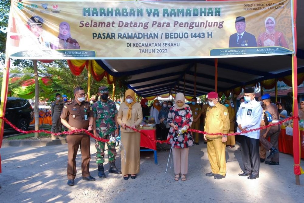 Pasar Bedug Pemkab Muba Beri Kemudahan Warga Saat Ramadhan
