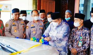 Bupati Padang Pariaman Hadiri Launching Program 20M_2025_BISA, Counter Layanan Zakat