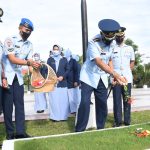 Jelang Peringatan ke-76 Hari TNI AU, Lanud RHF Laksanakan Ziarah ke Taman Makam Pahlawan Pusara Bhakti