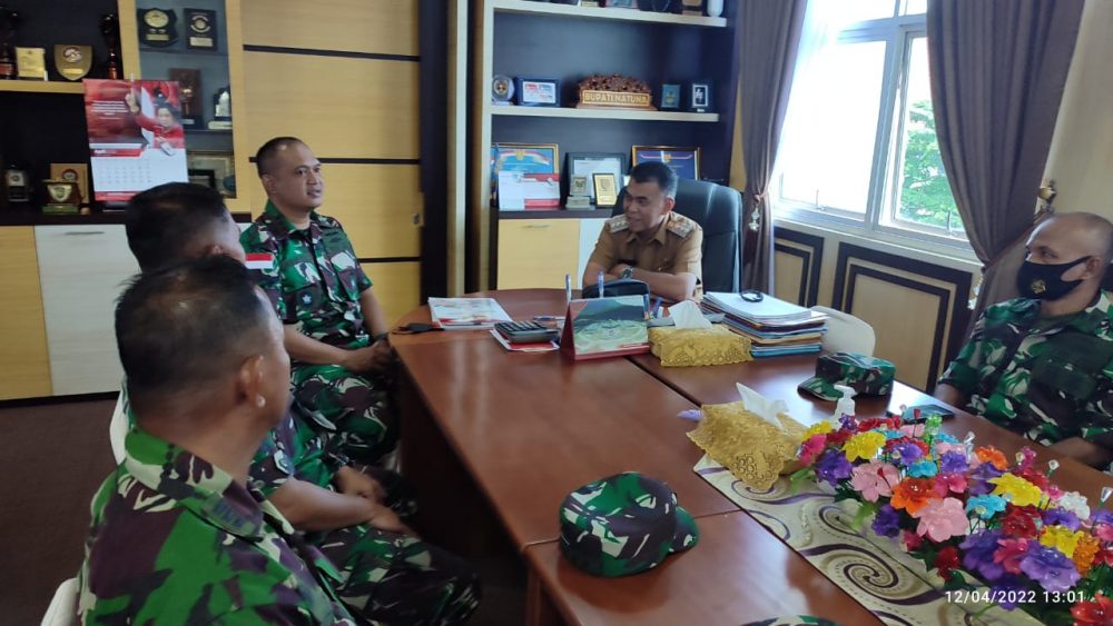 Bupati Siswandi Terima Kunjungan Danlanal Ranai, Bahas Situasi Laut Natuna