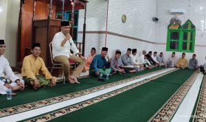 Muhibbah Ramadhan di Desa Sabang Mawang, Siswandi Berikan Tausiah Agama