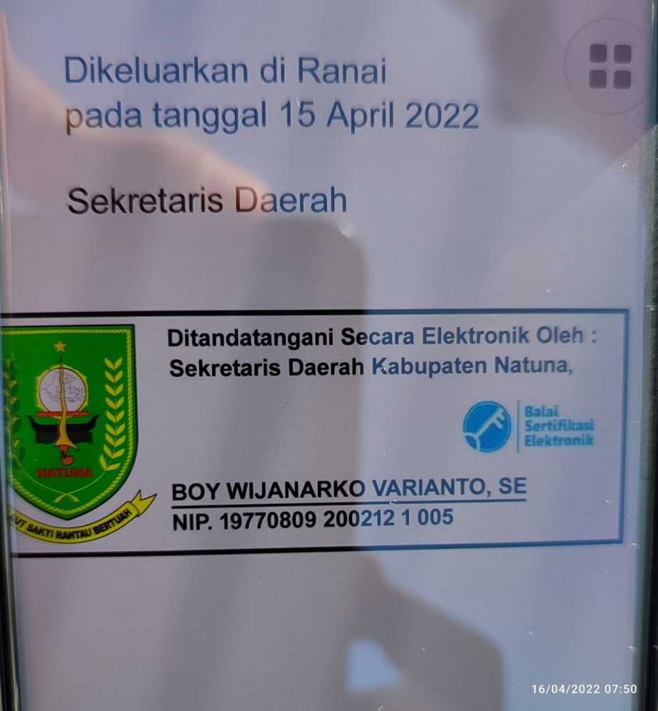 Sekda Segera Launching Tanda Tangan Elektronik di Lingkungan Kepala OPD Sekda Segera Launching Tanda Tangan Elektronik di Lingkungan Kepala OPD