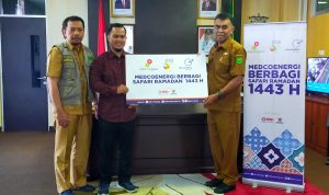 Bupati Natuna Terima 1330 Paket Sembako dari Medco Untuk Masyarakat