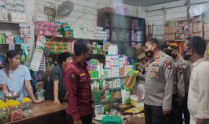 Pastikan Ketersediaan Bahan Pokok Sembako Jelang Puasa, Kapolres Natuna Sidak Pasar Ranai