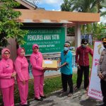 Bhayangkari Cabang Natuna Peduli, Bagikan Parcel Lebaran Kepada Yayasan Anak Yatim