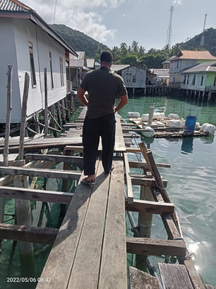 Pelantar Rusak, Warga Tanjung Kecamatan Jemaja Butuh Perhatian Pemerintah