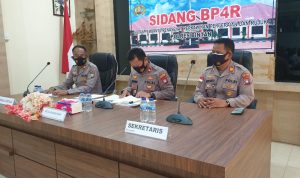 Waka Polres Bintan Pimpin Sidang BP4R Personil Polres Bintan