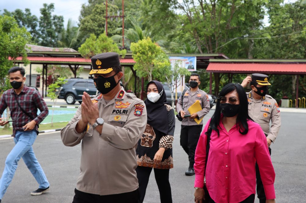 Wakapolda Kepri Kunjungi Polres Natuna